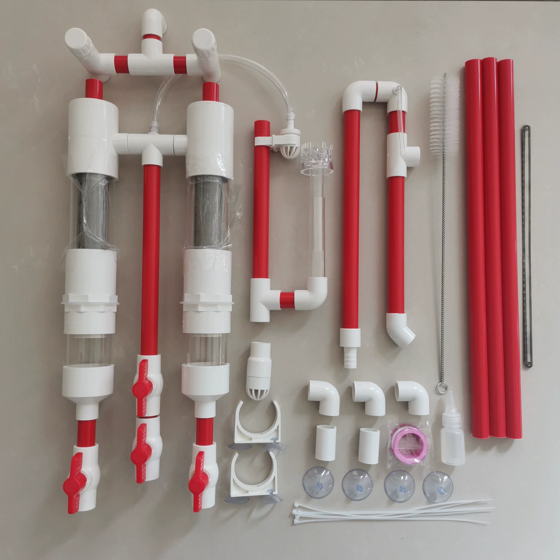 Сифонный горшок, сифонная трубка, модификация дна аквариума, сепаратор для рыб, система для рыб, перфорированный сифонный фильтр, детали фильтра