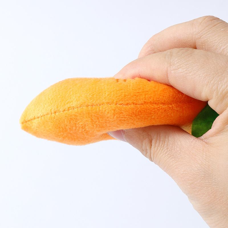 Gran cantidad en stock al por mayor pipipetao peluche sonando juguete para mascotas fruta pollo pierna hueso peluche juguete perro juguete