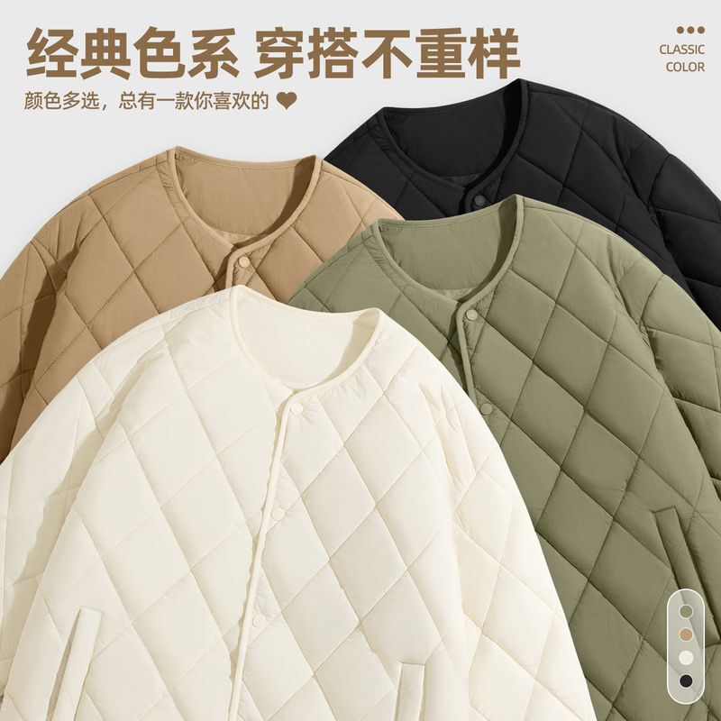 Large Size Lightweight Japanese Retro Mountain-Style Quilted Jacket Couple's Vintage Cotton Coat for Men and Women