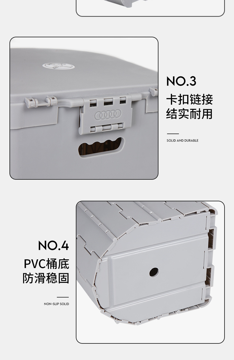 Car toilet portable deodorant mobile emergency outdoor toilet self-driving travel camping adult folding toilet