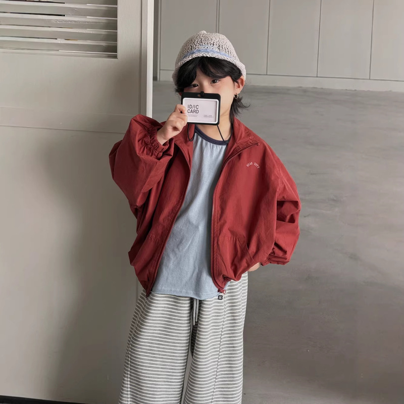 Children's Jacket 2026 Spring New Style Boys' Sports Jacket Kidsren's Lined Jacket Breathable and Non-Sweaty Outdoor Top Children's Jacket 2026 Spring New Style Boys' Sports Jacket Kidsren's Lined Jacket Breathable and Non-Sweaty Outdoor Top