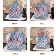 环扣包所有款式链接厂家批发针织立体磁扣手提包拎包手拿包手提包