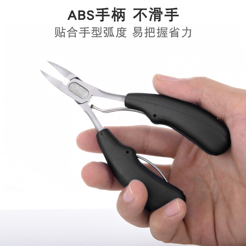 FUENTE productos de fábrica traje de manicura encarnada corrección de uñas armadura traje de manicura de acero inoxidable manicura cortaúñas traje de uñas