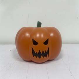 万圣节氛围道具 呆萌南瓜头cos幽灵南瓜花园摆件BJ