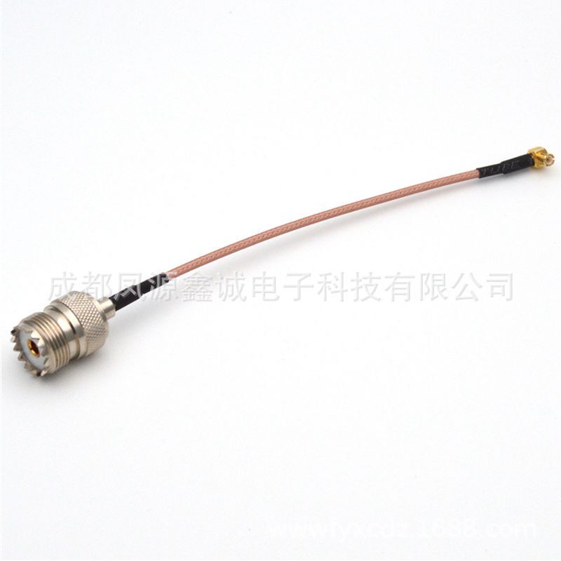 MCXJW/UHFK高周波同軸アダプタ全銅無線周波数アダプタ20CM RG316|undefined