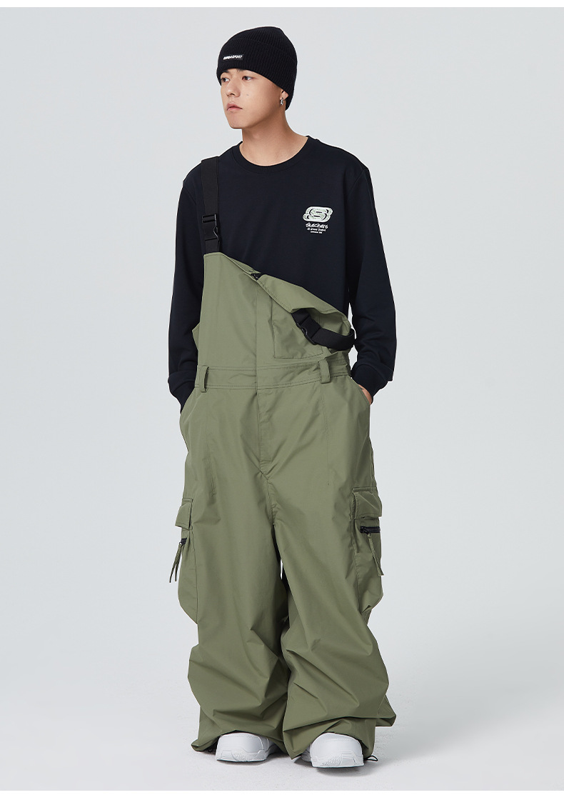 Herrenbekleidung Vollgummi Hip Hop Snowboardhose_voghion.com