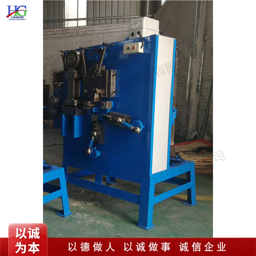 自动送料打包扣机 钢卷打包锁扣生产机 钢扣铁皮扣成型机