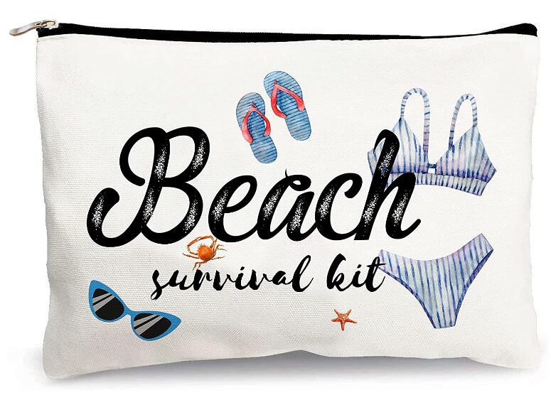 Amazon deseo popular cremallera lápiz caso logo poliéster algodón sublimación bolso cosmético de la moneda del bolso de las mujeres