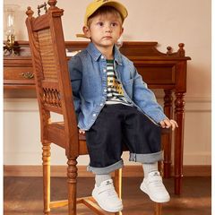 EBMINI春夏新品寶寶學步板鞋男嬰兒童鞋女童小童小白鞋百搭空軍