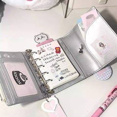 卸売小紅書と同じシルバー 570% off ルーズリーフノートブックスケジュールプランナーノート日記ノートブック