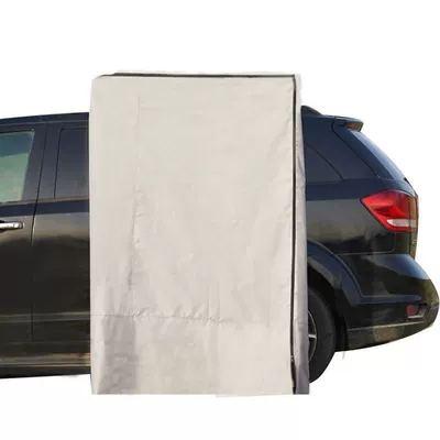 Outdoor bathing tent, aluminum alloy shower tent, car-mounted shower tent, enclosed rear car bathing tent (Avtomobil dam çadırları) - khaki-color-100x100x200