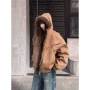 冬季加厚男女立体棉服