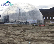 Transparent PVC outdoor activity spherical tent