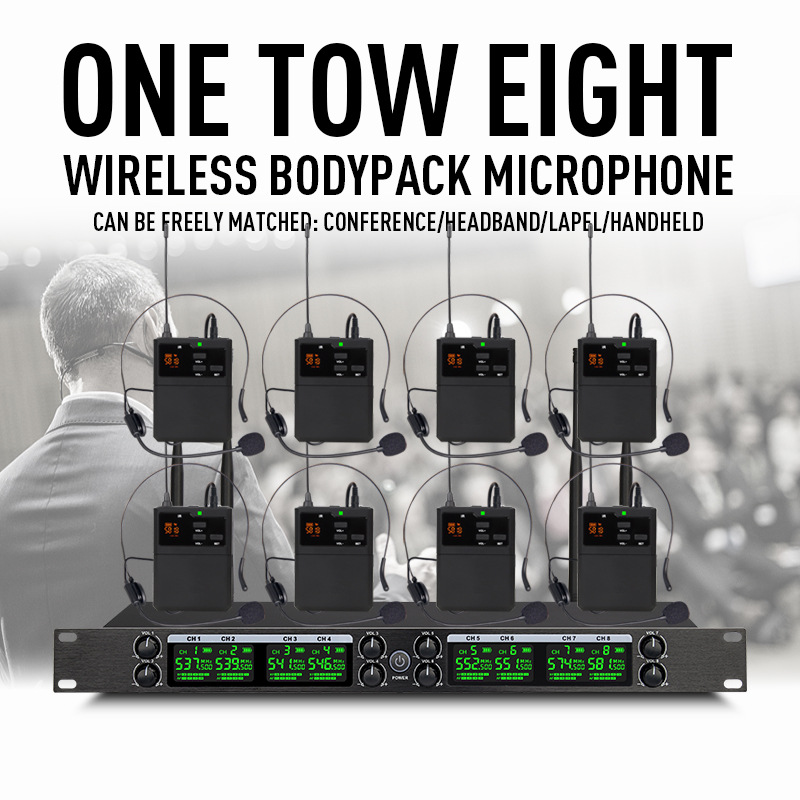 Professional Wireless Lavalier Microphone For Outdoor Performance_voghion.com