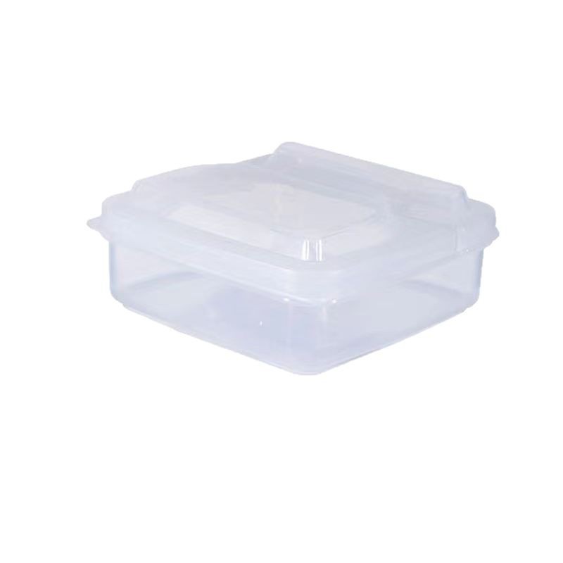 Refrigerador caja de refrigeración caja de queso frutas caja de sellado caja de preservación de frasco condimento de sopa de mantequilla cubierta flip caja de almacenamiento de bloque de mantequilla