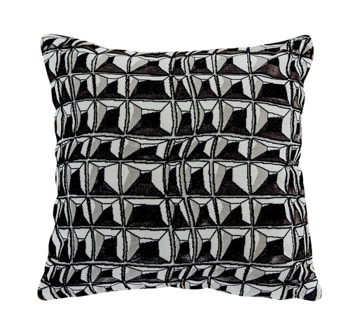 Light luxury black and white sofa pillow case ins style modern simple living room soft jacquard cushion sofa bed cushion