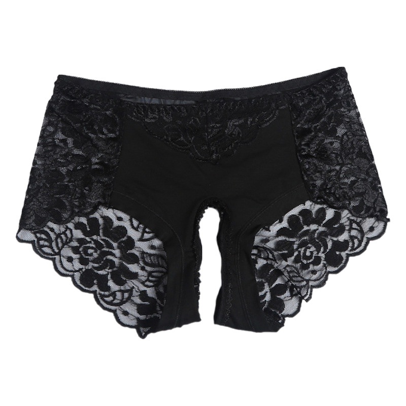 Sexy mujer abierta entrepierna ropa interior sexy libre tentación hueco caliente baja cintura encaje triángulo abierto más tamaño