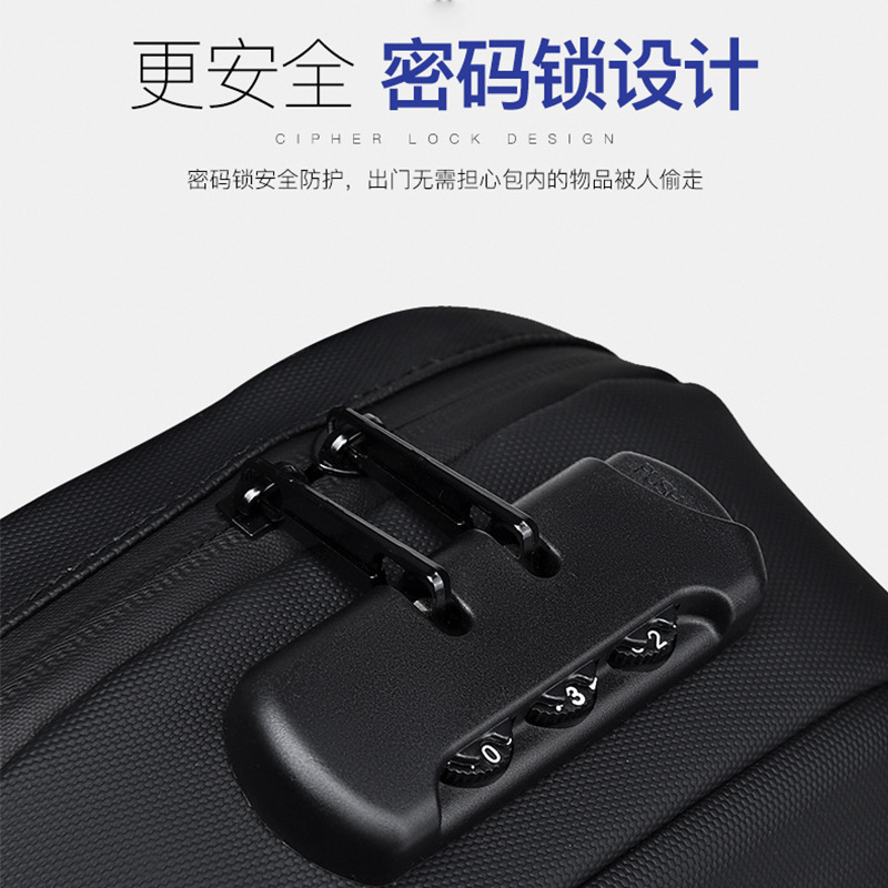 2022新款机能斜挎包多功能机车骑行硬壳背包休闲单肩包韩版潮胸包