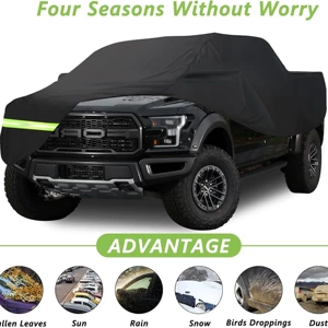 F150/Tantu/Ram 1500/2500/3500 Tacoma/Pikap üçün günəş və yağış qoruyucu örtük