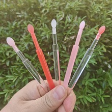 升级款硅胶唇刷带盖口红刷唇釉便携润唇膏唇部晕染刷化妆工具专用