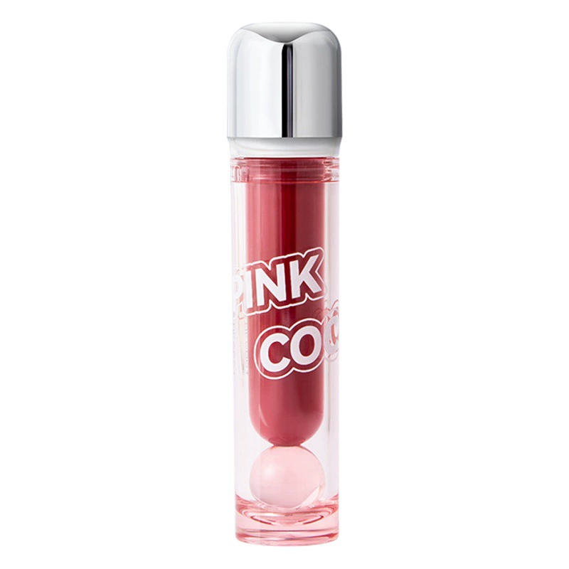 PINK COCO водопроницаемые бусины зеркальная глазурь для губ зеркальная прозрачная вода-прозрачная белая глазурь для губ увлажняющий пленкообразующий блеск для губ