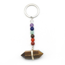 ʯ�ڹ��S1105-Rose Quartz key chainˮ������߲�ʯ�p�������F�