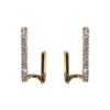 Small design demi-season advanced earrings, trend of season, internet celebrity, simple and elegant design, 2024 years