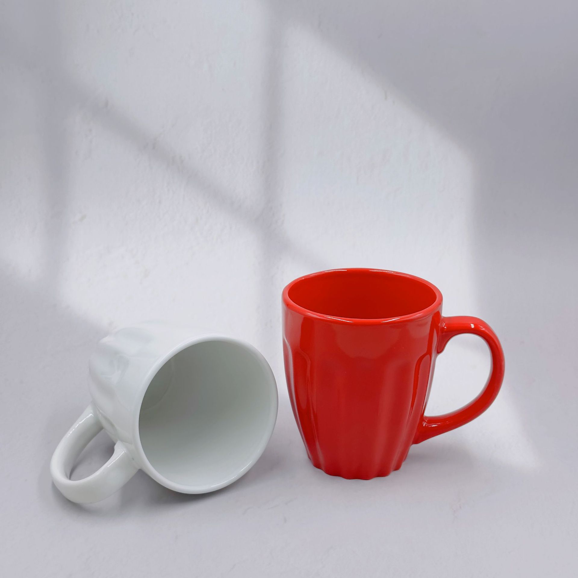 Taza de cerámica de gran capacidad, taza de café, taza de desayuno de leche con logotipo para regalos comerciales resistentes a altas temperaturas