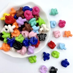 新しいキャンディーカラーのツイストビーズルースビーズ diy 携帯電話チェーンキーホルダーアクセサリー手作りビーズアクセサリー卸売