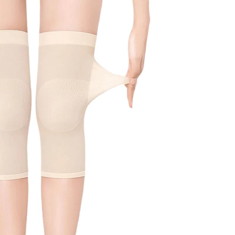 テンセル竹糸膝プロテクター、関節保護、夏用超薄型レッグウォーマー、エアコン付きの部屋での冷え性対策、滑り止め膝パッド|undefined