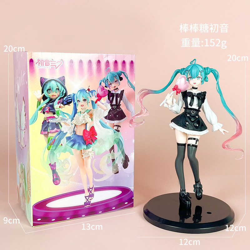 初音未来手办动漫水冰月美少女蕾姆花嫁穹妹二次元公仔模型摆件批|undefined