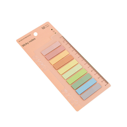 Morandi color post-it notes pet small fresh classification label paper ins style note key marking prompt index sticker