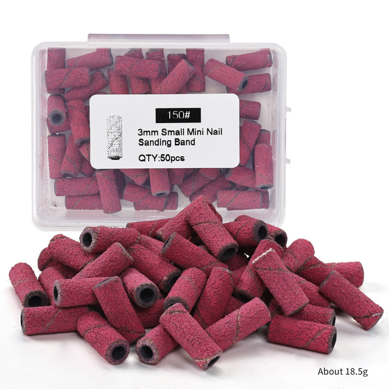 50pcs pink small sand circle box installed 150#(without bearing)
