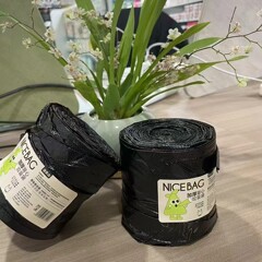 Jiemesen 厚みのあるベストスタイルのゴミ袋黒防水手頃な価格のビニール袋便利なポータブル卸売耐久性
