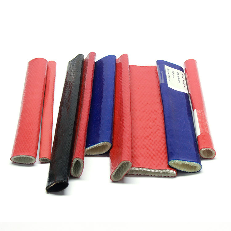 防火阻燃套管耐高温绝缘隔热套管硅胶玻璃纤电缆线保护套包裹护套