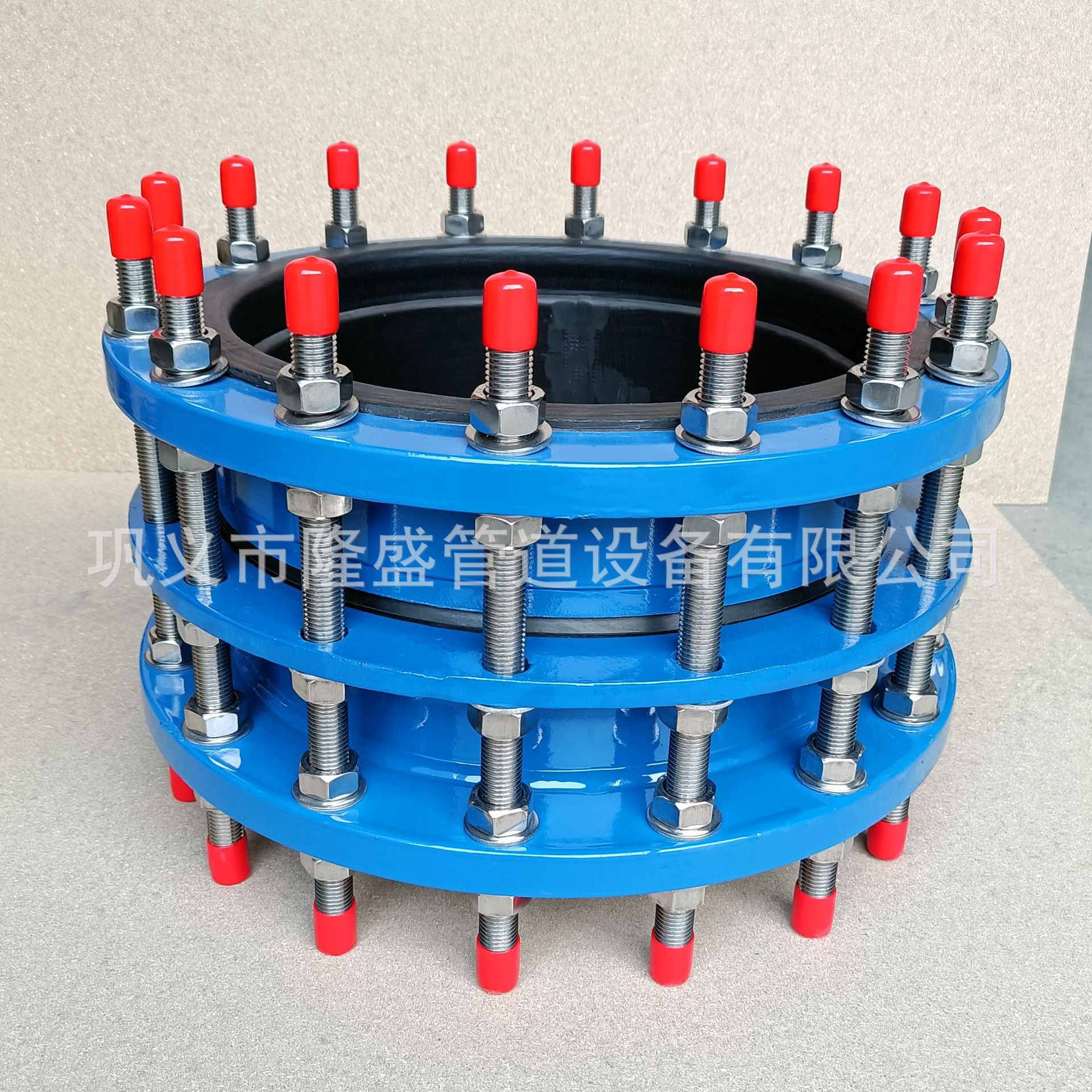 隆盛不锈钢双法兰传力接头 钢制可拆卸传力接头 C2F双法兰伸缩节