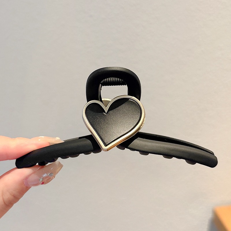 Otoño e invierno, cabello grande, agarre femenino, clips de tiburón de alta calidad, clips de cabello de piel de amor, pinzas de felpa cálidas, al por mayor