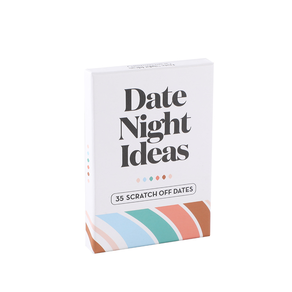 Cross-Border English Night Ideas Scratch-Off Couple Date Card Board Game_voghion.com
