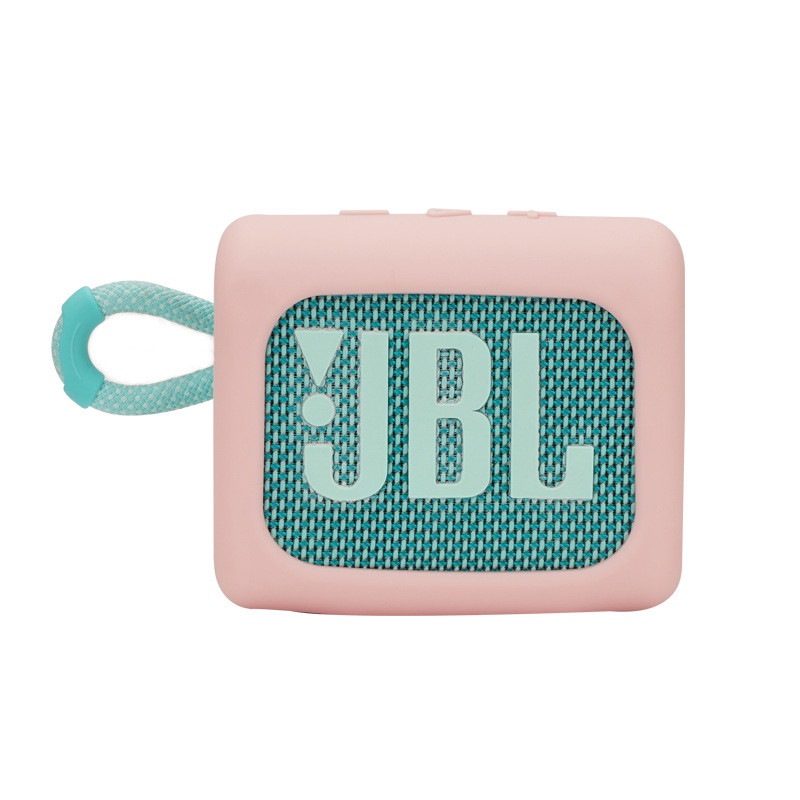 Bolsa de almacenamiento de altavoz aplicable GO3 caja de almacenamiento de silicona bolsa portátil JBL go3 funda protectora bolsa de almacenamiento de audio