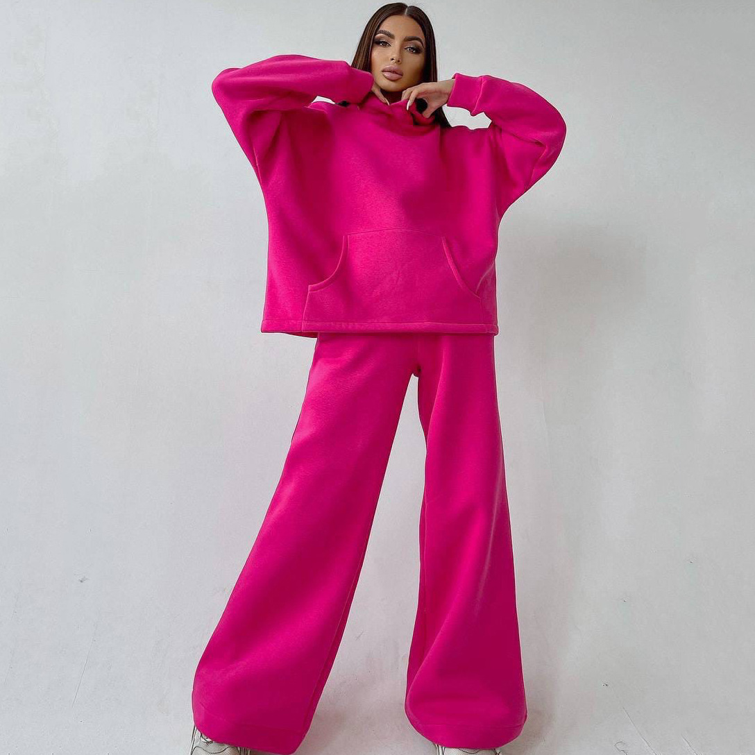 2024 Bestseller European And American Foreign Trade Women's Clothing Autumn/Winter New Hooded Pocket_ecoleips.com