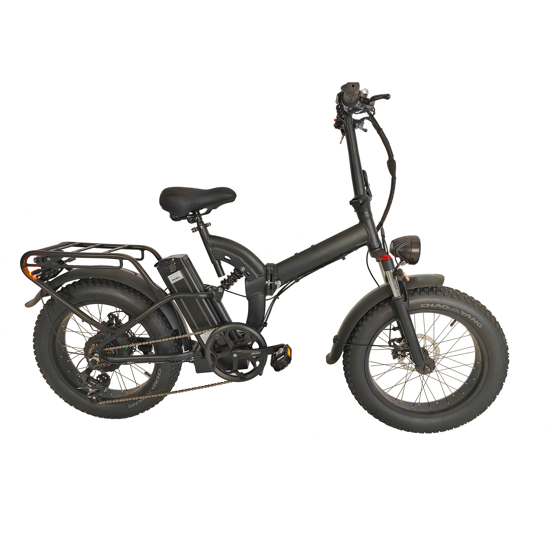 Take-out delivery electric vehicle assembly Snow Beach folding electric bicycle torque sensing power electric vehicle
