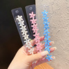 Children's small cute hairgrip flower-shaped, hair accessory with pigtail