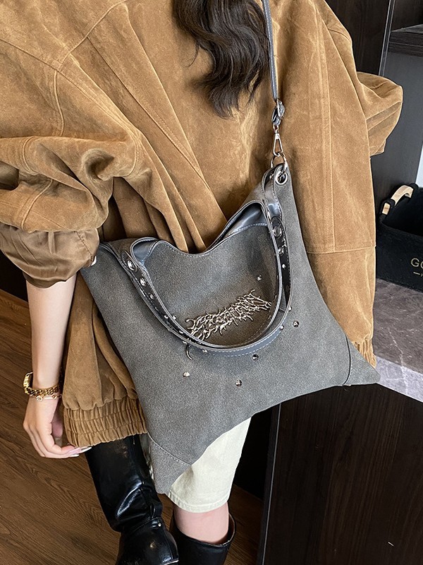 Bolso para mujeres 2025 nuevo cross-border retro esmerilado bolso de mano nicho de alta calidad de la moda bolso de mochila