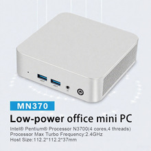 迷你电脑主机N3700跨境miniPC便捷办公学习家庭影视云终端云桌面