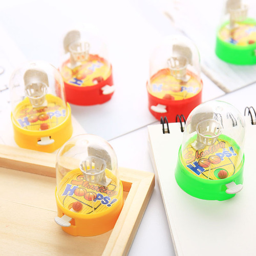 Creative handheld gift mini shooting machine finger basketball children's hot-selling small gifts night market stall supply wholesale