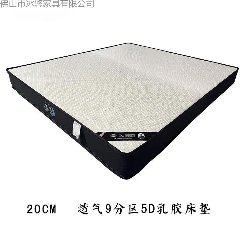 싱글 침대 + 20cm 9존 5D 라텍스 매트리스