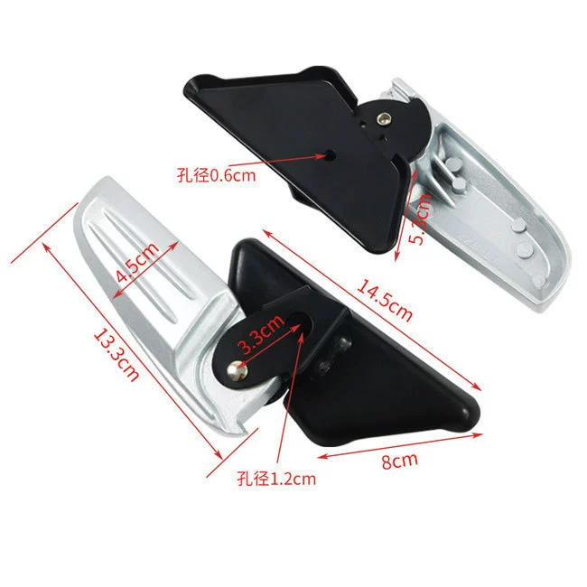 Suitable for Piaggio vespa motorcycle PCX pedal assembly (round head) LX LXV S rear
