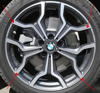 Wheel hub painting electroplating scratch Avtomobil boya qələmləri - bmw-electroplated-silver