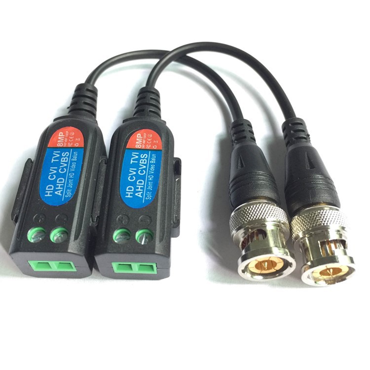 无源双绞线传输器 HDCVI HDTVI AHD，同轴高清传输器，UTP BALUN