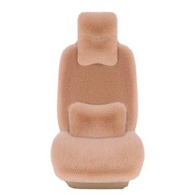 Seat cushion, seat cover: cover for autumn and winter, fox fur